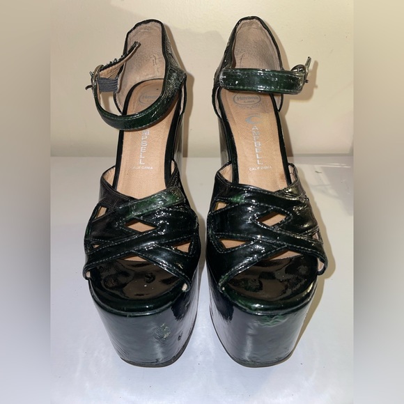 Jeffrey Campbell Tarkus Dark Green Patent - Picture 11 of 12